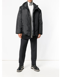 Мужская черная куртка-пуховик от Oamc