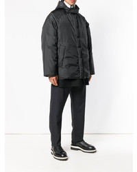 Мужская черная куртка-пуховик от Oamc