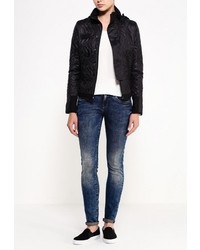 Женская черная куртка-пуховик от G Star