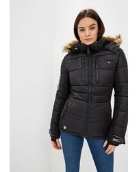 Женская черная куртка-пуховик от Geographical Norway