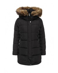 Женская черная куртка-пуховик от Geox