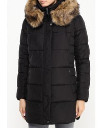 Женская черная куртка-пуховик от Geox