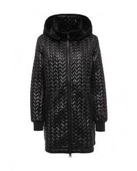 Женская черная куртка-пуховик от Geox