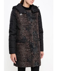 Женская черная куртка-пуховик от Grand Style