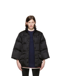 Женская черная куртка-пуховик от Gucci