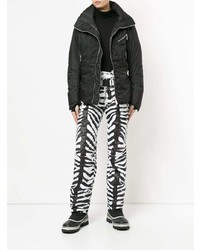 Женская черная куртка-пуховик от Kru