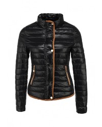 Женская черная куртка-пуховик от Honey Winter
