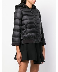 Женская черная куртка-пуховик от Twin-Set