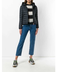 Женская черная куртка-пуховик от Save The Duck