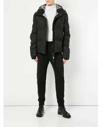 Мужская черная куртка-пуховик от Kru