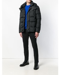 Мужская черная куртка-пуховик от Peuterey