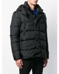 Мужская черная куртка-пуховик от Peuterey