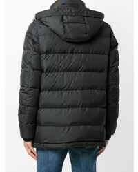 Мужская черная куртка-пуховик от Billionaire