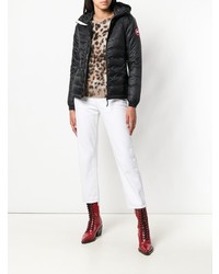 Женская черная куртка-пуховик от Canada Goose