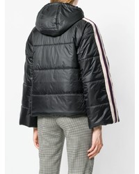 Женская черная куртка-пуховик от Gucci