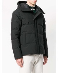 Мужская черная куртка-пуховик от Kenzo