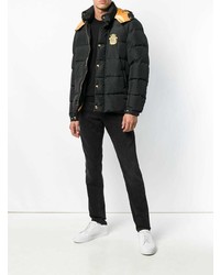 Мужская черная куртка-пуховик от Billionaire