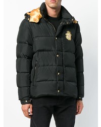 Мужская черная куртка-пуховик от Billionaire