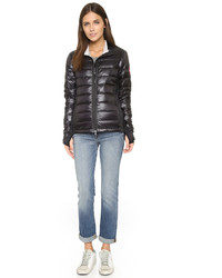 Женская черная куртка-пуховик от Canada Goose