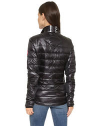 Женская черная куртка-пуховик от Canada Goose