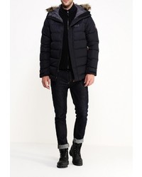 Мужская черная куртка-пуховик от Jack Wolfskin