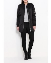 Женская черная куртка-пуховик от Jennyfer