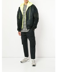 Мужская черная куртка-пуховик от Juun.J