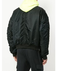 Мужская черная куртка-пуховик от Juun.J