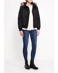 Женская черная куртка-пуховик от Levi's