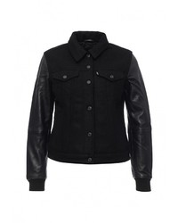 Женская черная куртка-пуховик от Levi's