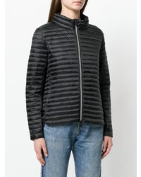 Женская черная куртка-пуховик от Save The Duck