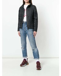 Женская черная куртка-пуховик от Save The Duck