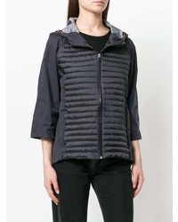 Женская черная куртка-пуховик от Save The Duck