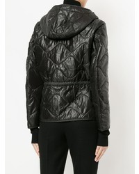 Женская черная куртка-пуховик от Kru