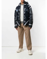 Мужская черная куртка-пуховик от Undercover