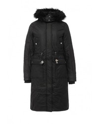 Женская черная куртка-пуховик от LOST INK