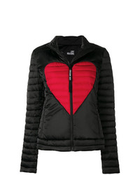 Женская черная куртка-пуховик от Love Moschino