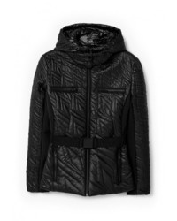 Женская черная куртка-пуховик от Mango