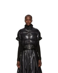 Женская черная куртка-пуховик от Moncler Genius