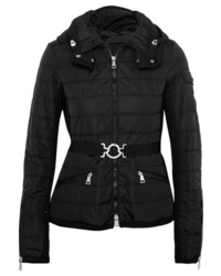 Женская черная куртка-пуховик от Moncler