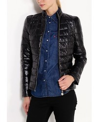 Женская черная куртка-пуховик от Morgan