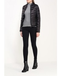 Женская черная куртка-пуховик от Motivi