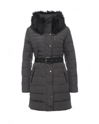 Женская черная куртка-пуховик от Motivi