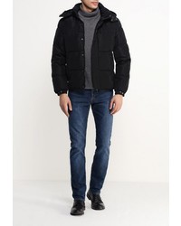 Мужская черная куртка-пуховик от Mythic