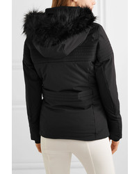 Женская черная куртка-пуховик от Fusalp