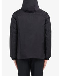 Мужская черная куртка-пуховик от Prada