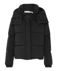 Женская черная куртка-пуховик от Off-White