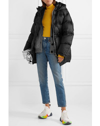 Женская черная куртка-пуховик от Acne Studios