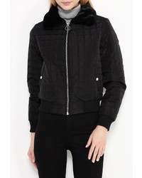 Женская черная куртка-пуховик от Paccio