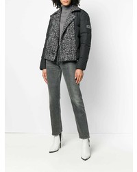 Женская черная куртка-пуховик от Karl Lagerfeld